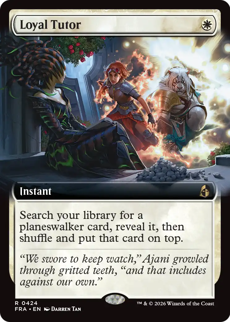 Loyal Tutor (Extended Art) [Reality Fracture] | Devastation Store