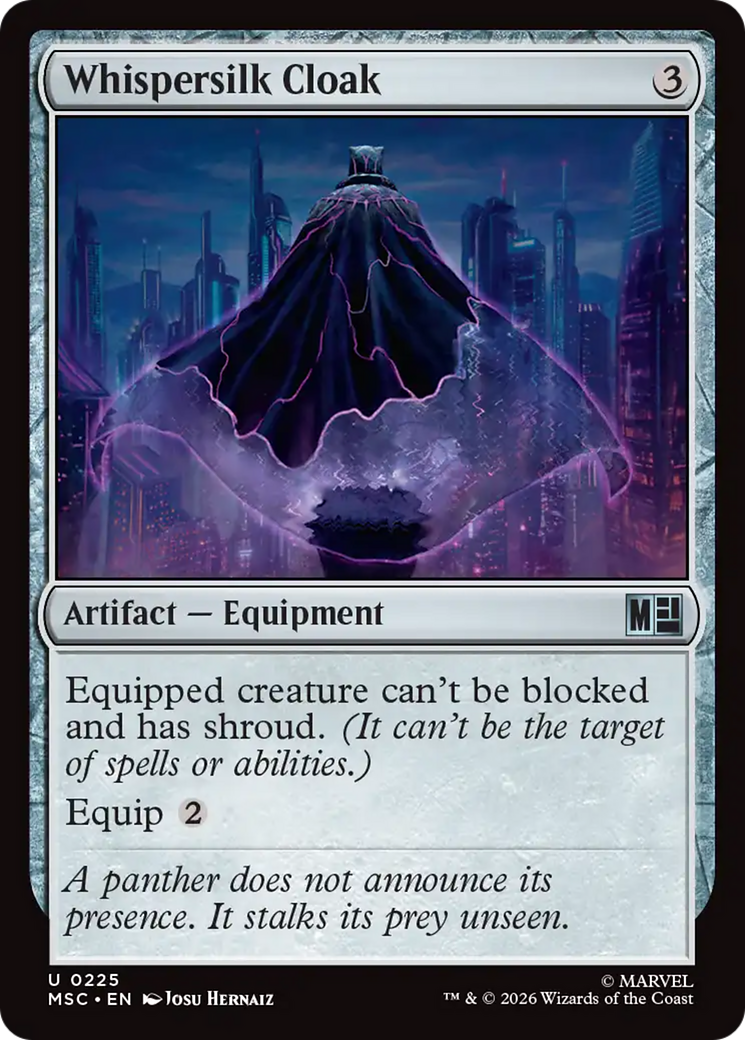 Whispersilk Cloak [Marvel Super Heroes Commander] | Devastation Store