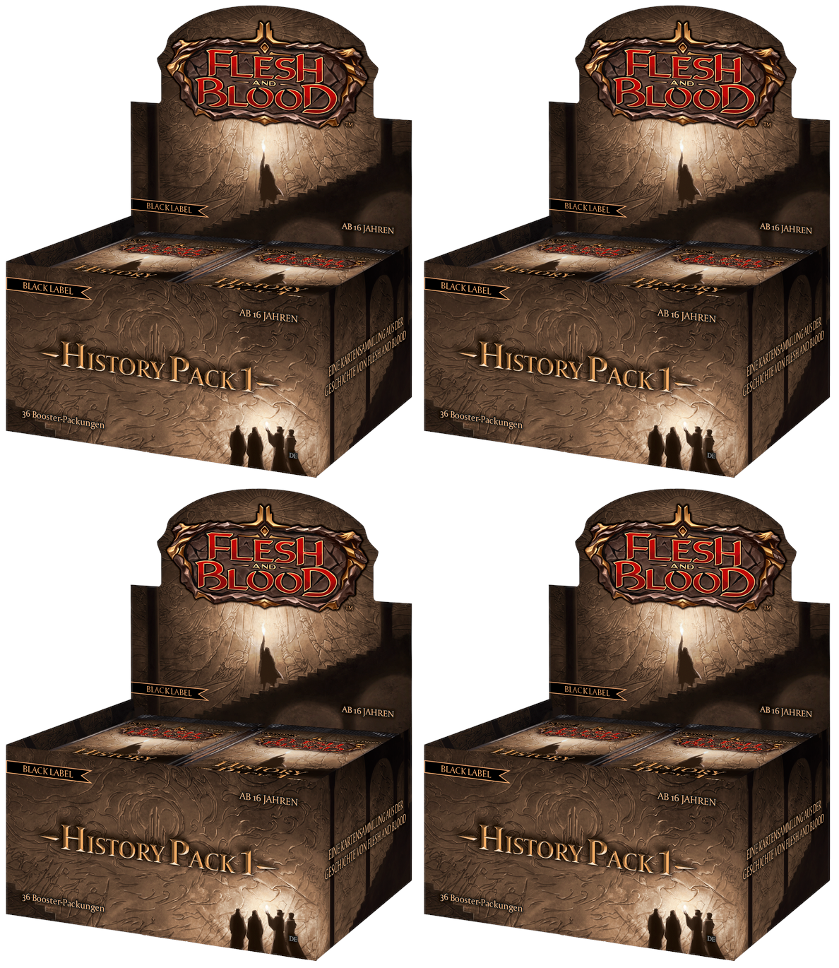 History Pack 1: Black Label [German] - Booster Case | Devastation Store