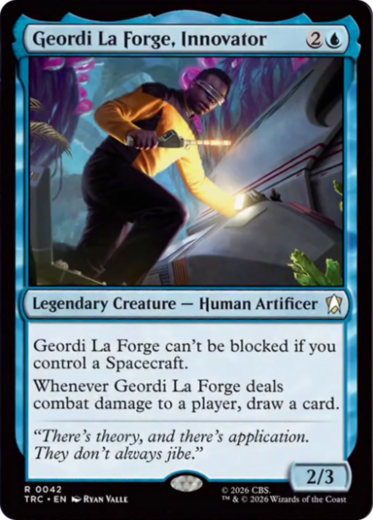 Geordi La Forge, Innovator [Star Trek Commander] | Devastation Store