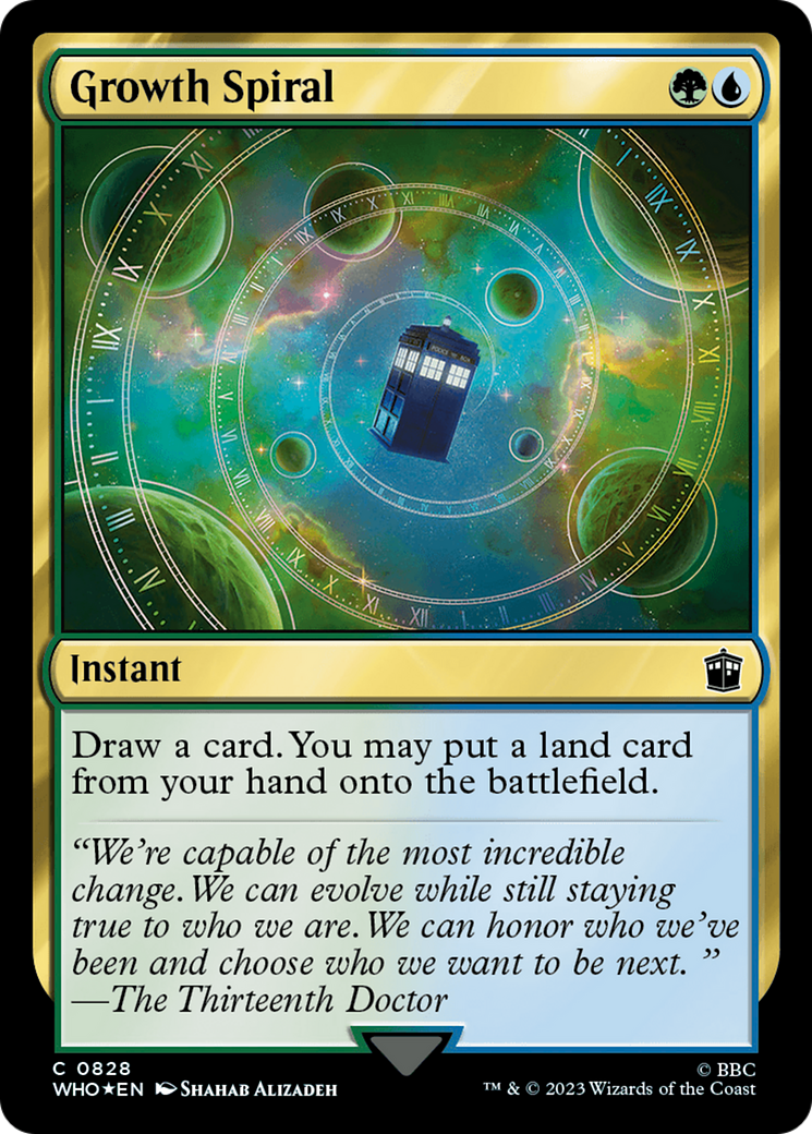 Growth Spiral (Surge Foil) [Doctor Who] | Devastation Store