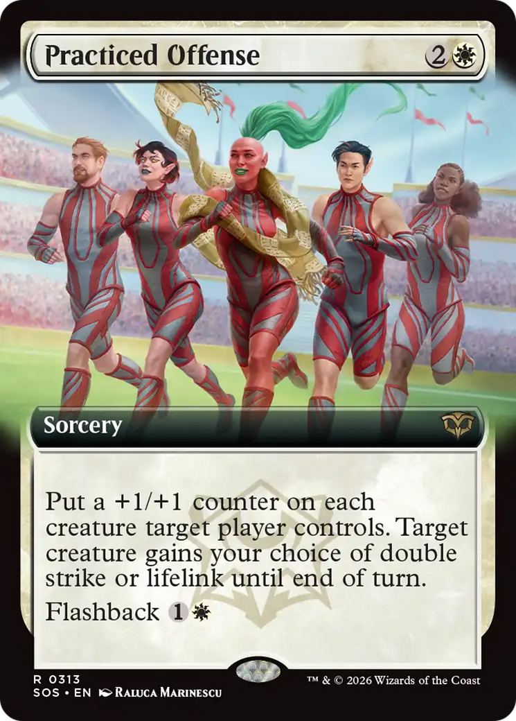 Practiced Offense (Extended Art) [Secrets of Strixhaven] | Devastation Store