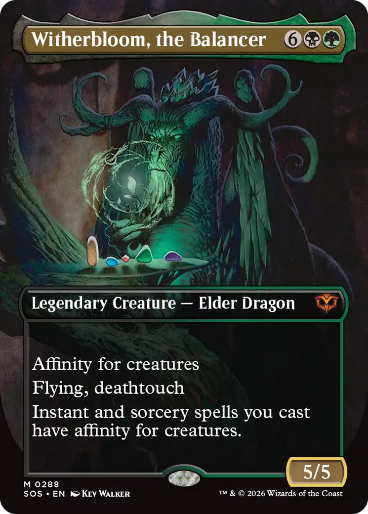 Witherbloom, the Balancer (Borderless) [Secrets of Strixhaven] | Devastation Store