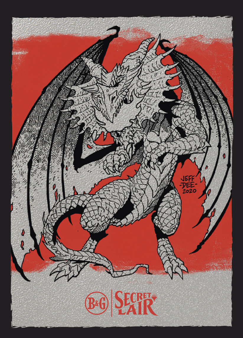 Beadle & Grimm's: Secret Lair Drop - Card Sleeves (Here Be Dragons - 100-Pack) | Devastation Store