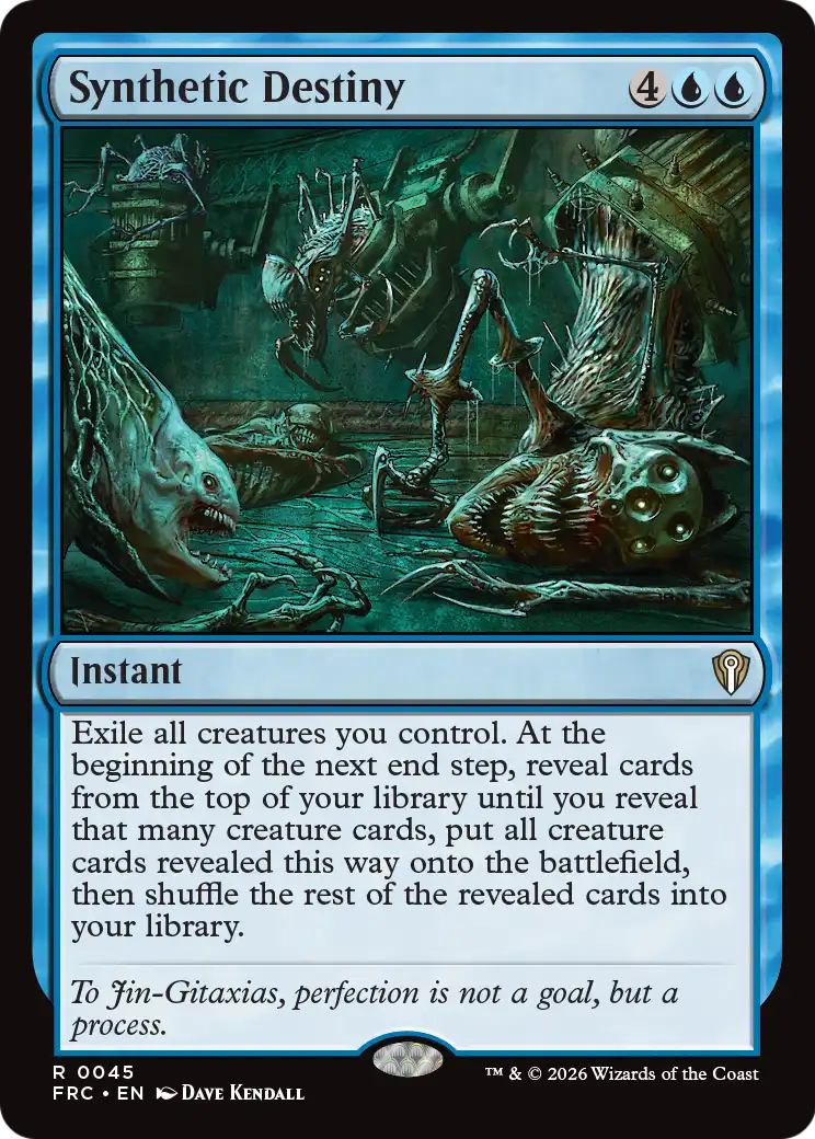 Synthetic Destiny [Reality Fracture Commander] | Devastation Store