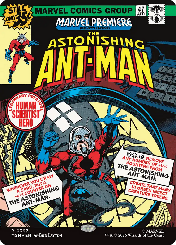The Astonishing Ant-Man (Borderless) [Marvel Super Heroes] | Devastation Store
