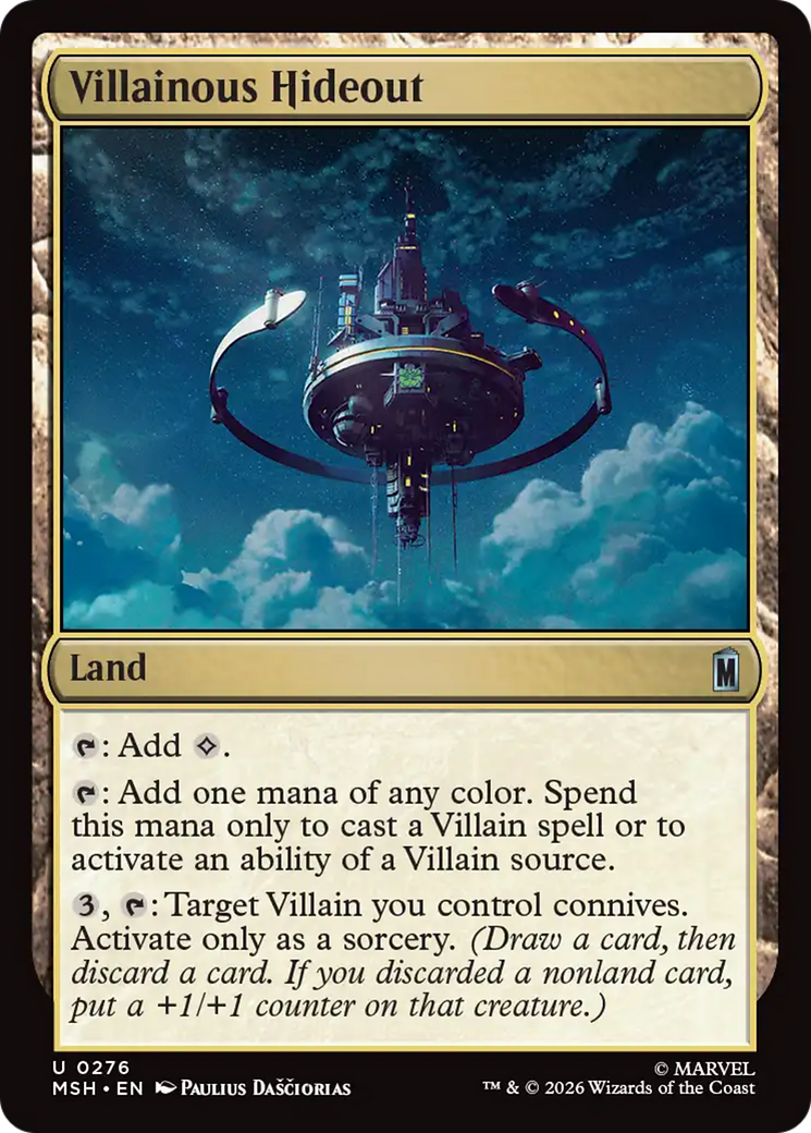 Villainous Hideout [Marvel Super Heroes] | Devastation Store