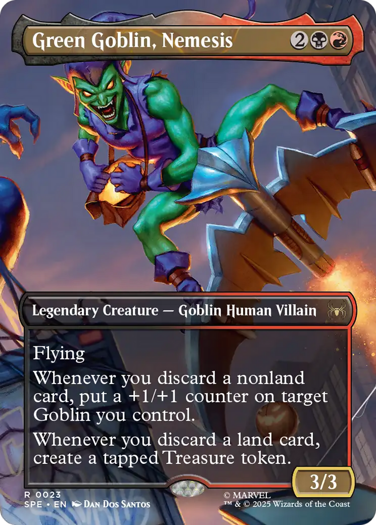 Green Goblin, Nemesis (Borderless) [Marvel's Spider-Man: Eternal-Legal] | Devastation Store