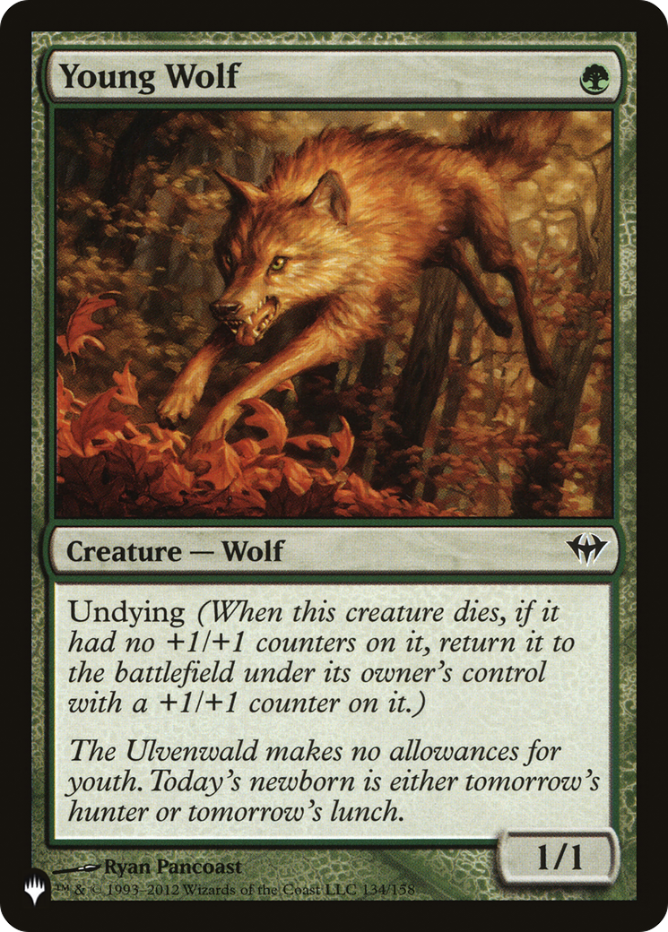 Young Wolf [The List Reprints] | Devastation Store