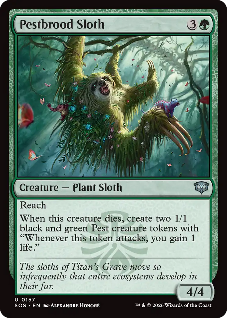 Pestbrood Sloth [Secrets of Strixhaven] | Devastation Store