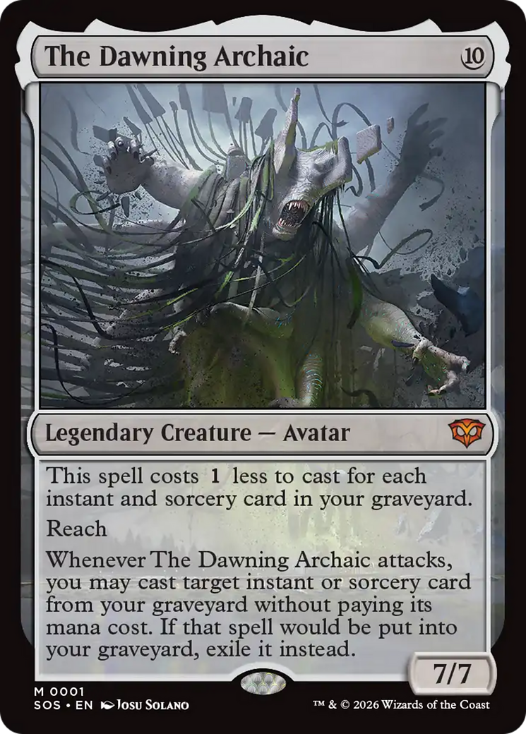 The Dawning Archaic [Secrets of Strixhaven] | Devastation Store