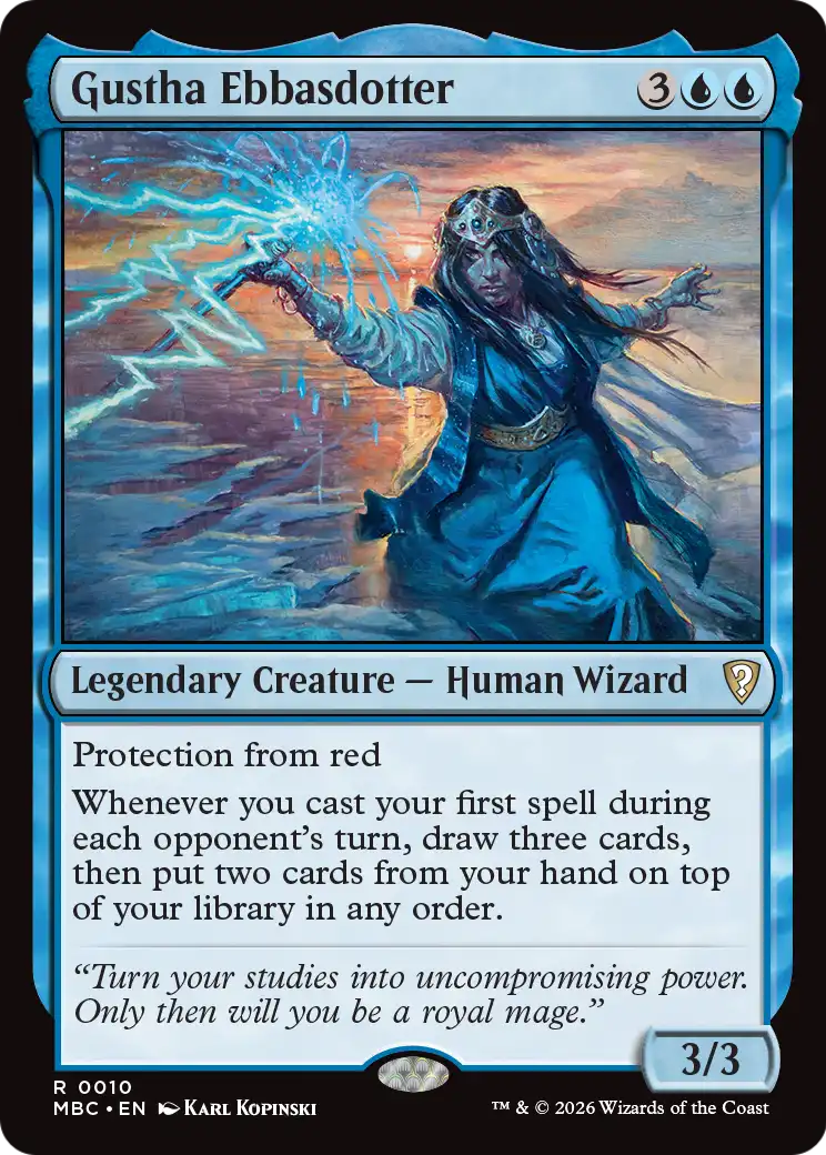 Gustha Ebbasdotter [Mystery Booster: Commander Edition] | Devastation Store