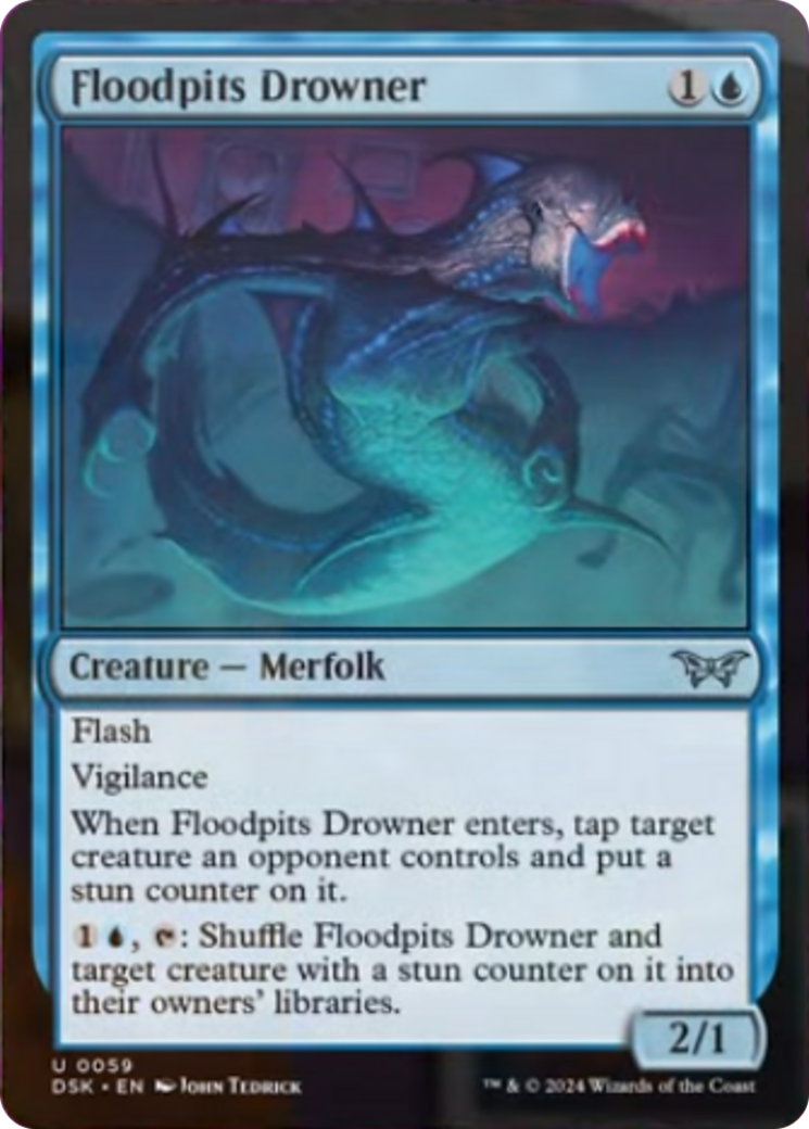 Floodpits Drowner [Duskmourn: House of Horror] | Devastation Store