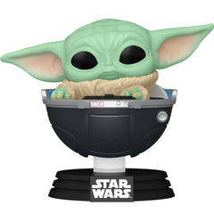 Funko Pop Star Wars The Mandalorian Grogu In Hover Pram #664 | Devastation Store