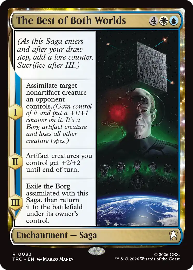 The Best of Both Worlds (Surge Foil) [Star Trek Commander] | Devastation Store