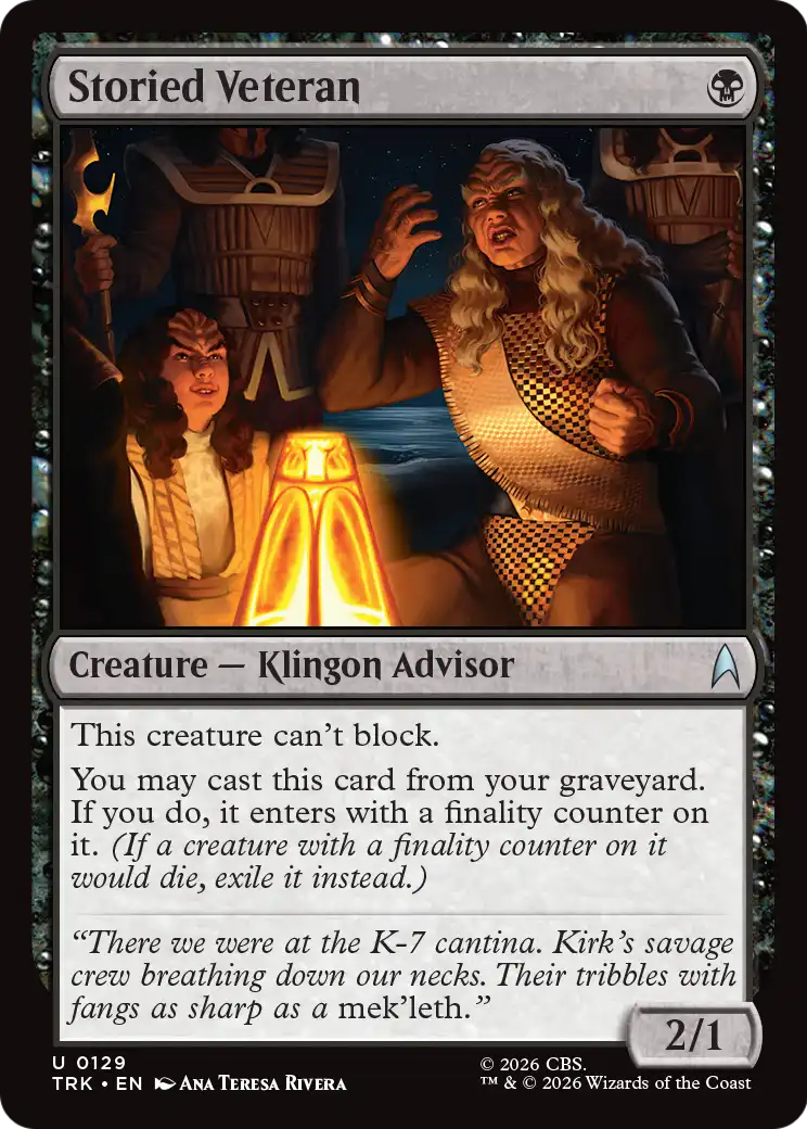 Storied Veteran [Star Trek] | Devastation Store