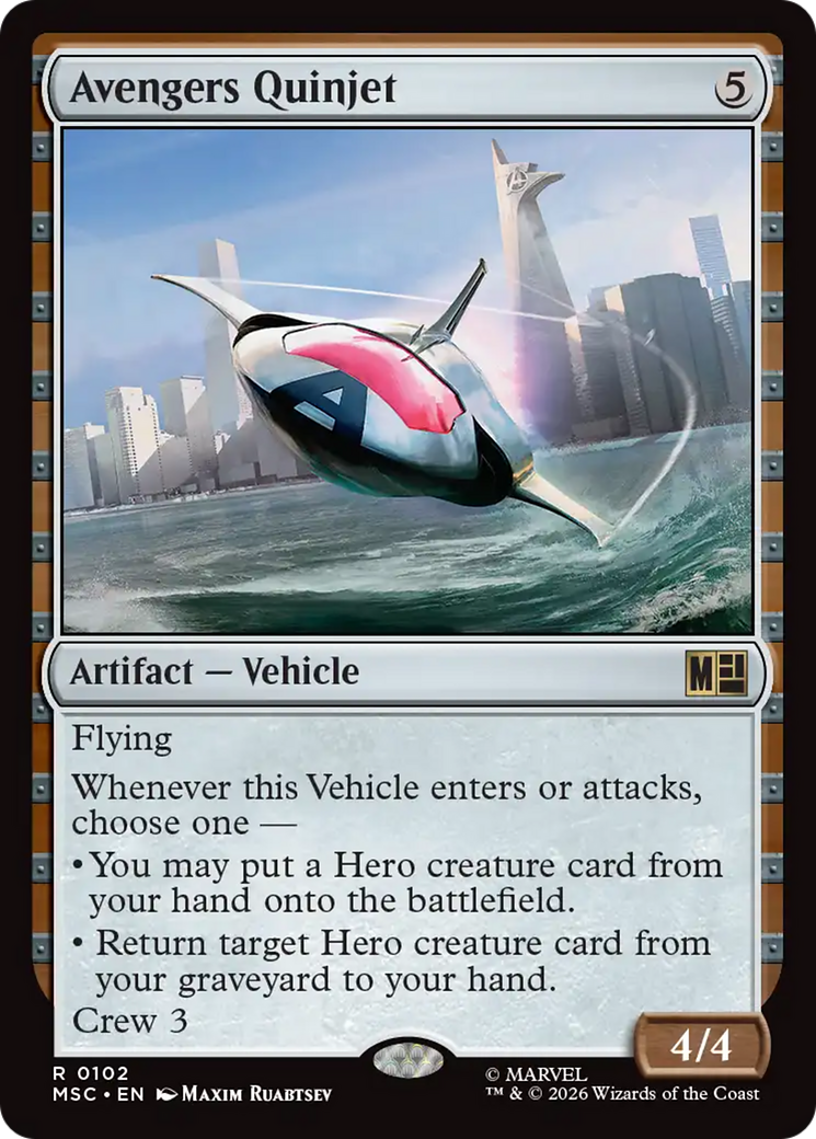 Avengers Quinjet [Marvel Super Heroes Commander] | Devastation Store
