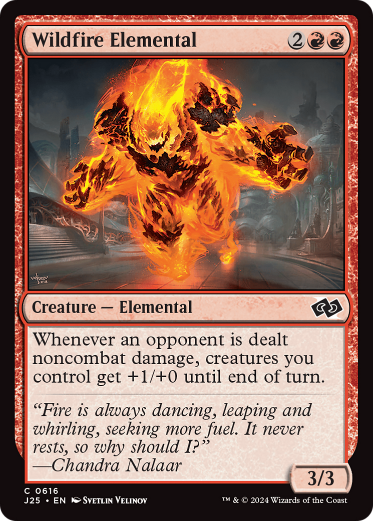 Wildfire Elemental [Foundations Jumpstart] | Devastation Store