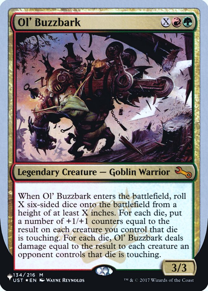 Ol' Buzzbark (Unfinity Foil Edition) [The List] | Devastation Store