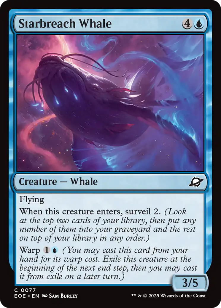 Starbreach Whale [Edge of Eternities] | Devastation Store