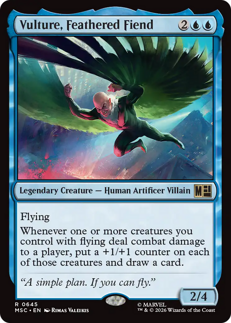 Vulture, Feathered Fiend [Marvel Super Heroes Commander] | Devastation Store