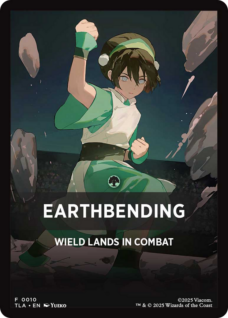 Earthbending Theme Card [Avatar: The Last Airbender] | Devastation Store