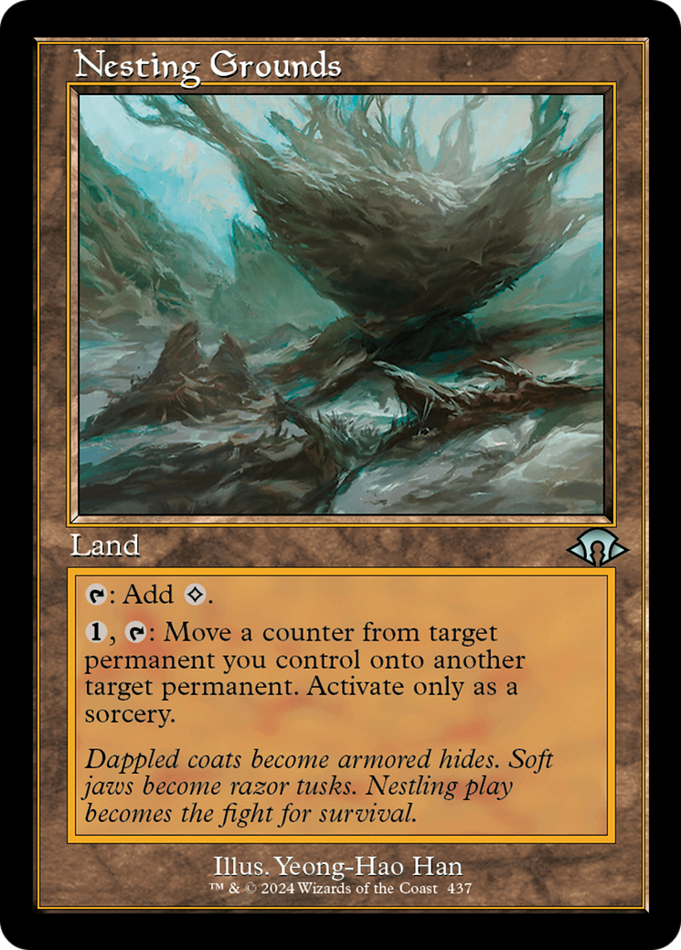 Nesting Grounds (Retro Frame) [Modern Horizons 3] | Devastation Store