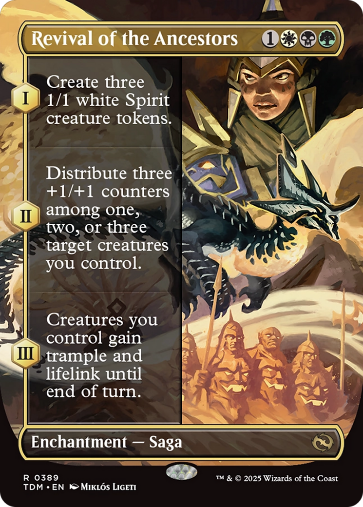 Revival of the Ancestors (Borderless) [Tarkir: Dragonstorm] | Devastation Store