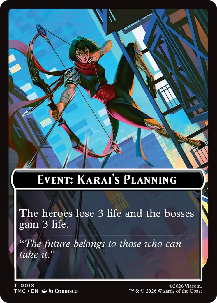 Event: Karai's Planning [Teenage Mutant Ninja Turtles Commander Tokens] | Devastation Store