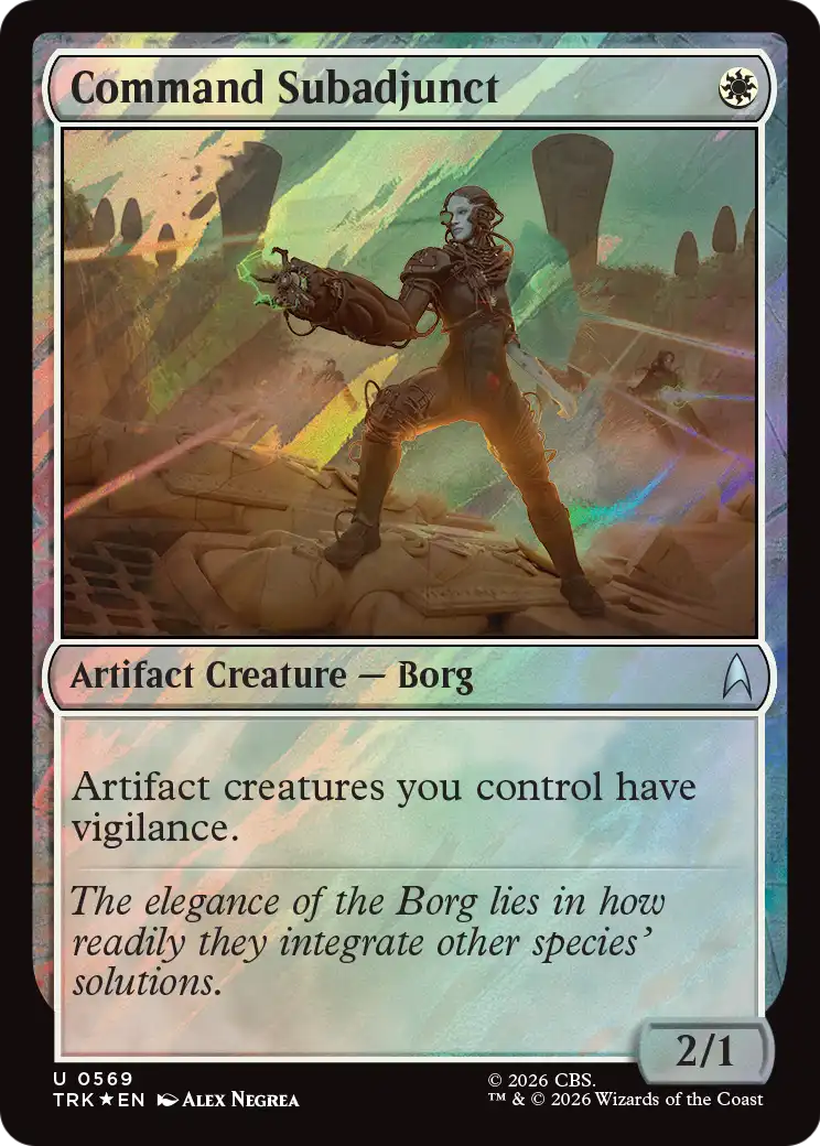 Command Subadjunct (Surge Foil) [Star Trek] | Devastation Store