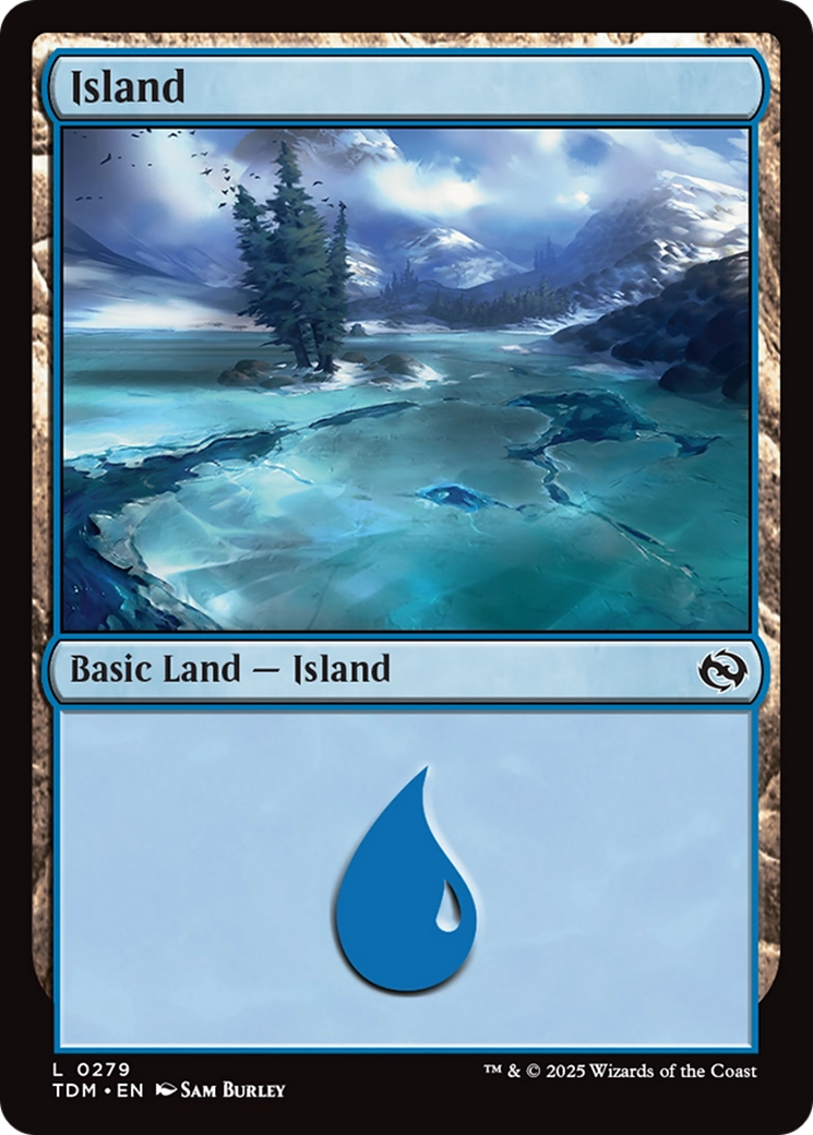 Island (0279) [Tarkir: Dragonstorm] | Devastation Store