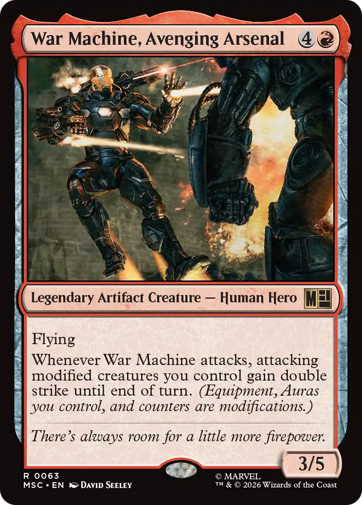 War Machine, Avenging Arsenal [Marvel Super Heroes Commander] | Devastation Store