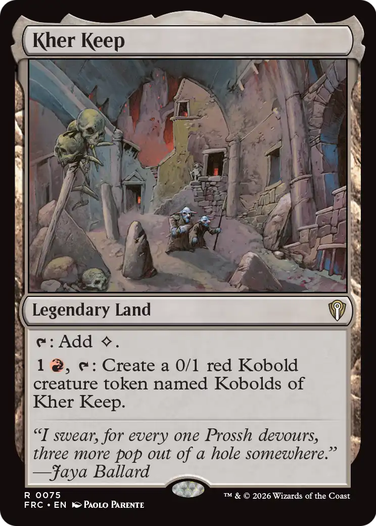 Kher Keep [Reality Fracture Commander] | Devastation Store