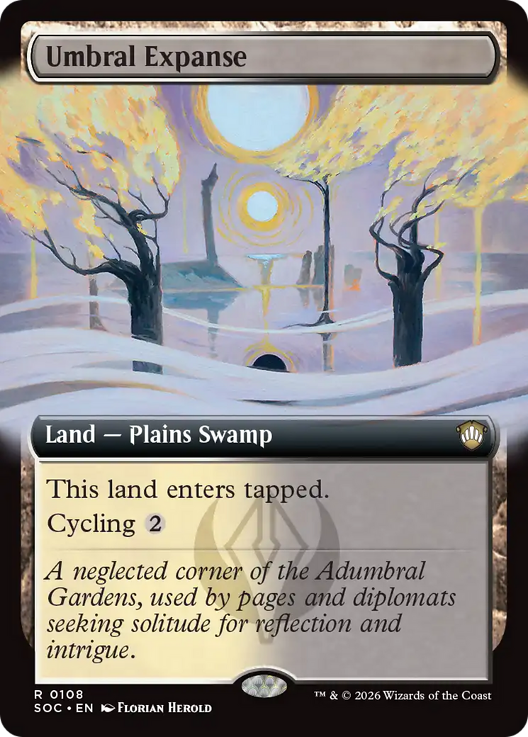 Umbral Expanse (Extended Art) [Secrets of Strixhaven Commander] | Devastation Store