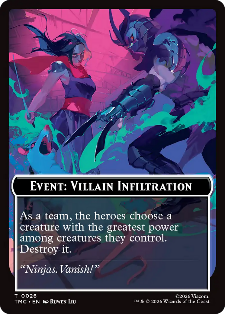 Event: Villain Infiltration [Teenage Mutant Ninja Turtles Commander Tokens] | Devastation Store