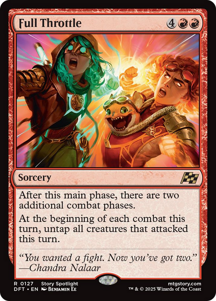 Full Throttle [Aetherdrift] | Devastation Store