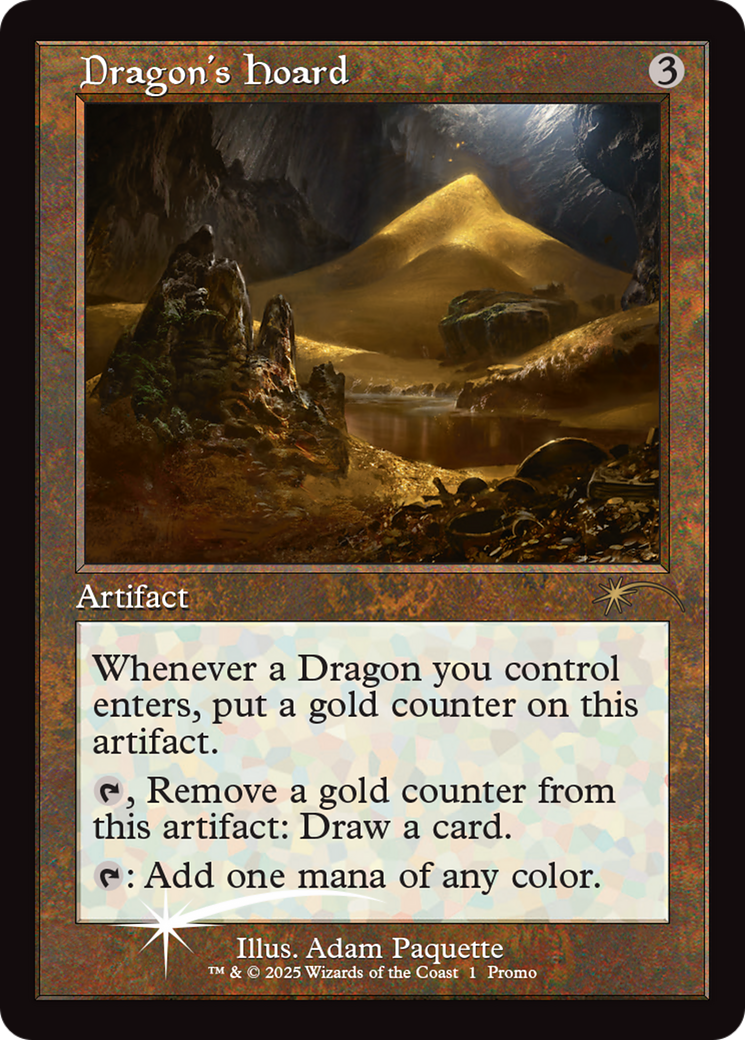Dragon's Hoard (Retro Frame) [Wizards Play Network 2025] | Devastation Store