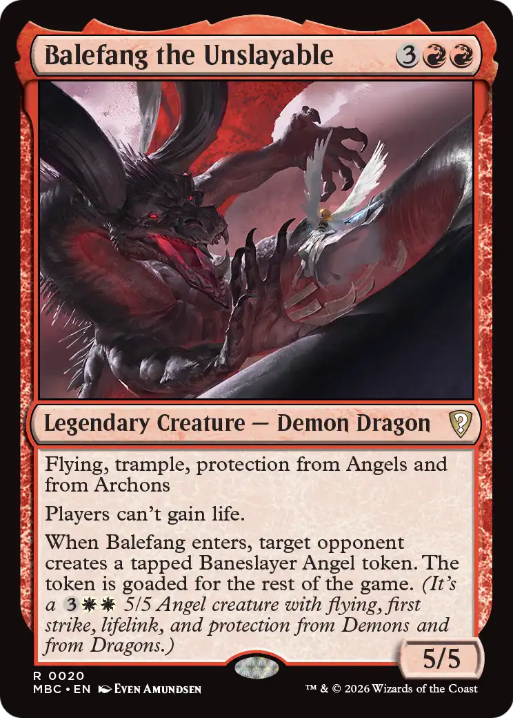 Balefang the Unslayable [Mystery Booster: Commander Edition] | Devastation Store