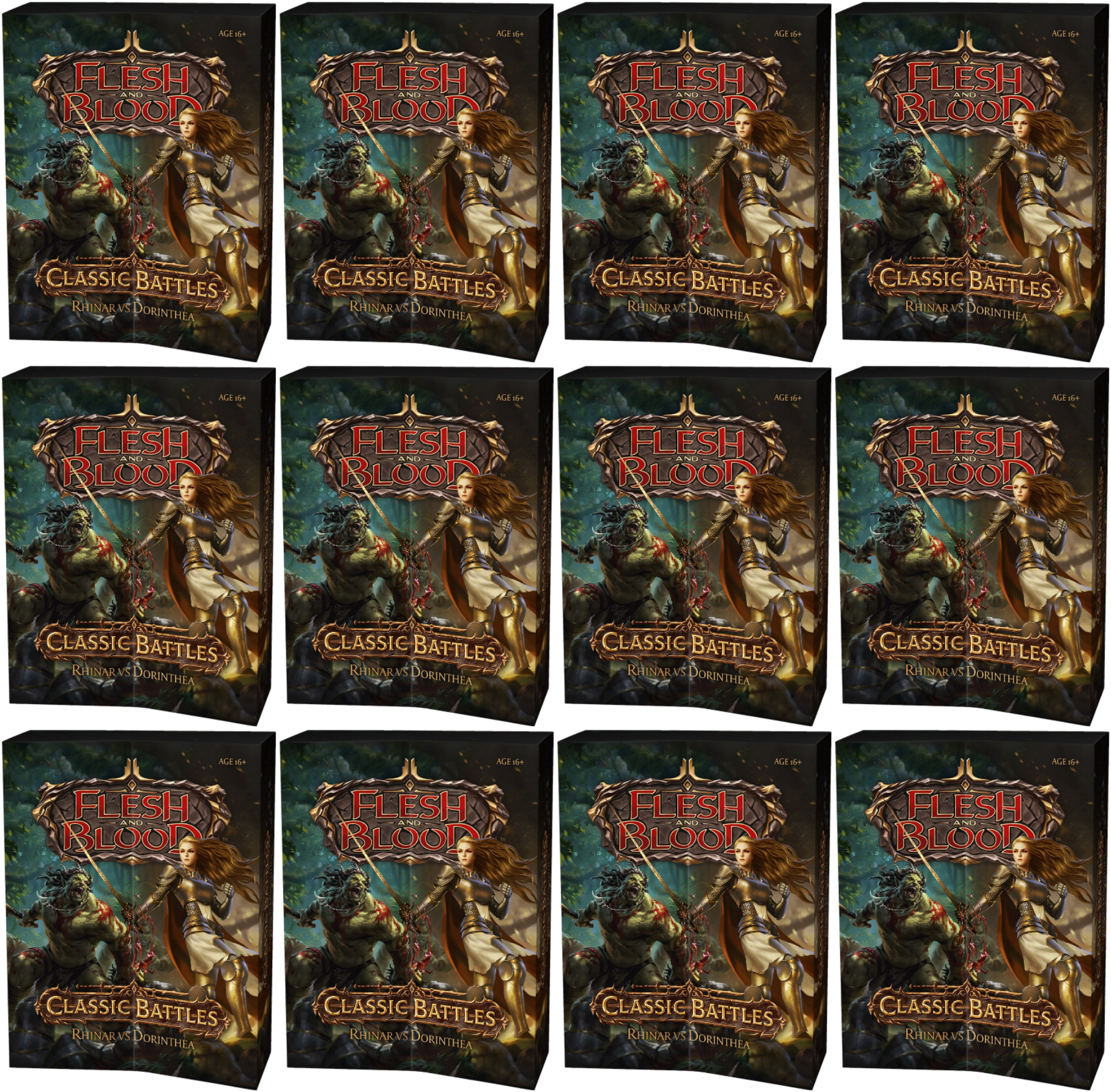 Classic Battles - Box Set Case (Rhinar vs Dorinthea) | Devastation Store