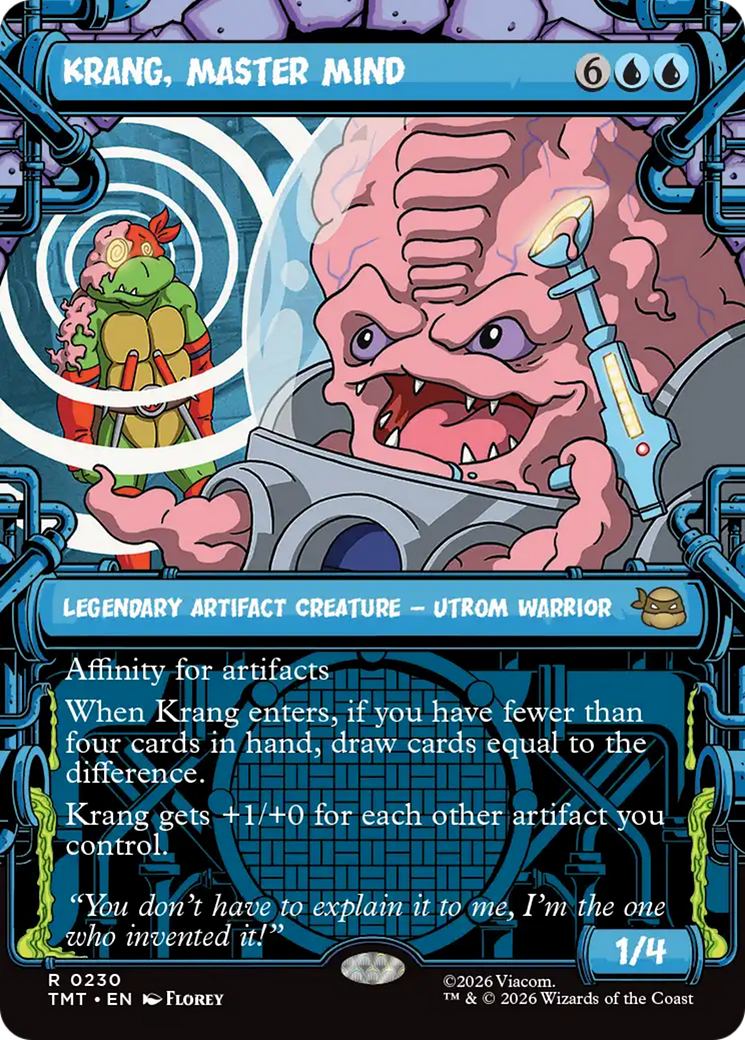 Krang, Master Mind (Showcase) [Teenage Mutant Ninja Turtles] | Devastation Store