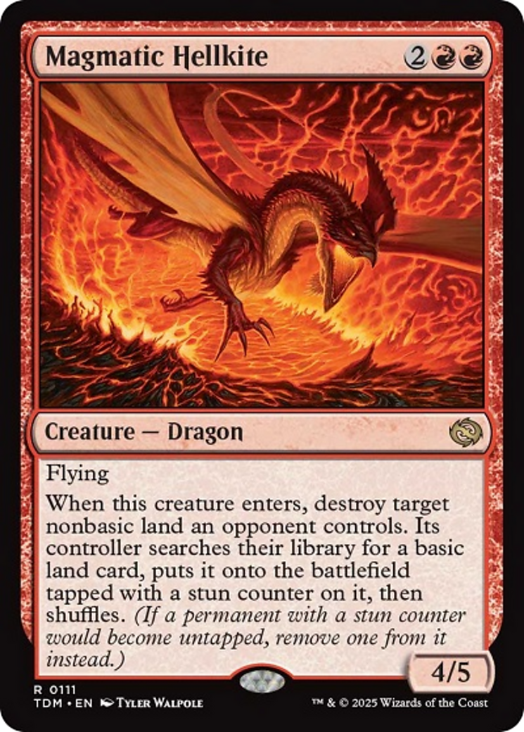 Magmatic Hellkite [Tarkir: Dragonstorm] | Devastation Store
