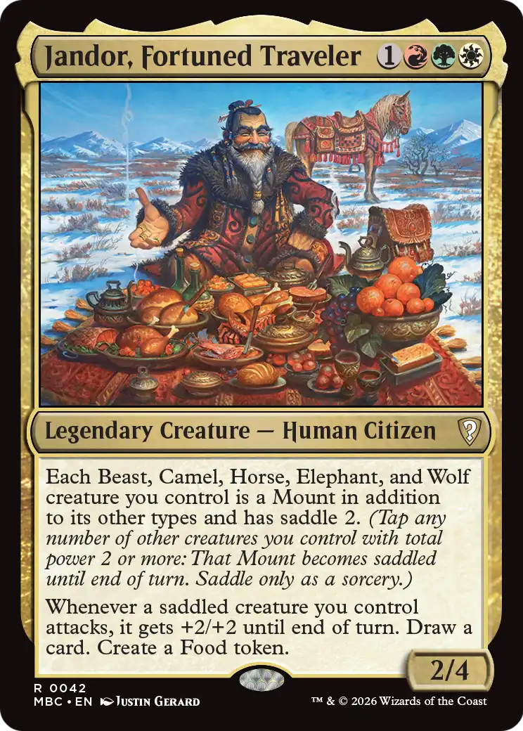 Jandor, Fortuned Traveler [Mystery Booster: Commander Edition] | Devastation Store