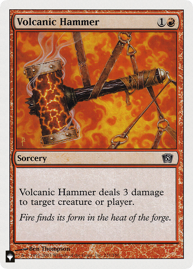 Volcanic Hammer [The List Reprints] | Devastation Store