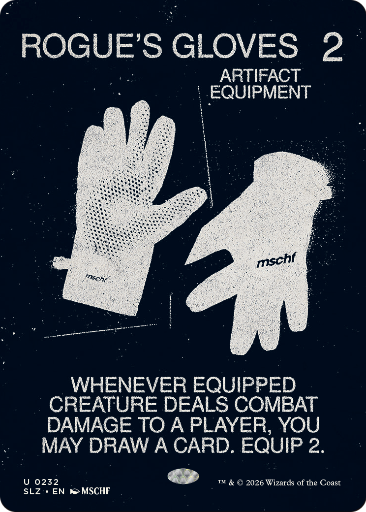 Rogue's Gloves (0232) [Secret Lair x MSCHF: The Zeta Set] | Devastation Store