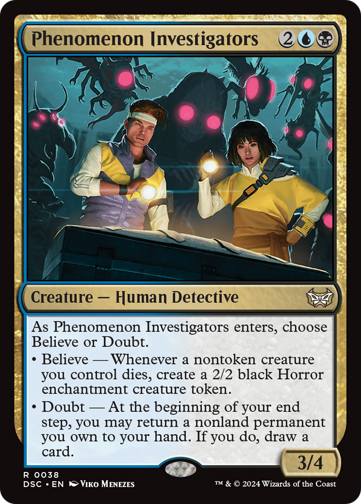 Phenomenon Investigators [Duskmourn: House of Horror Commander] | Devastation Store