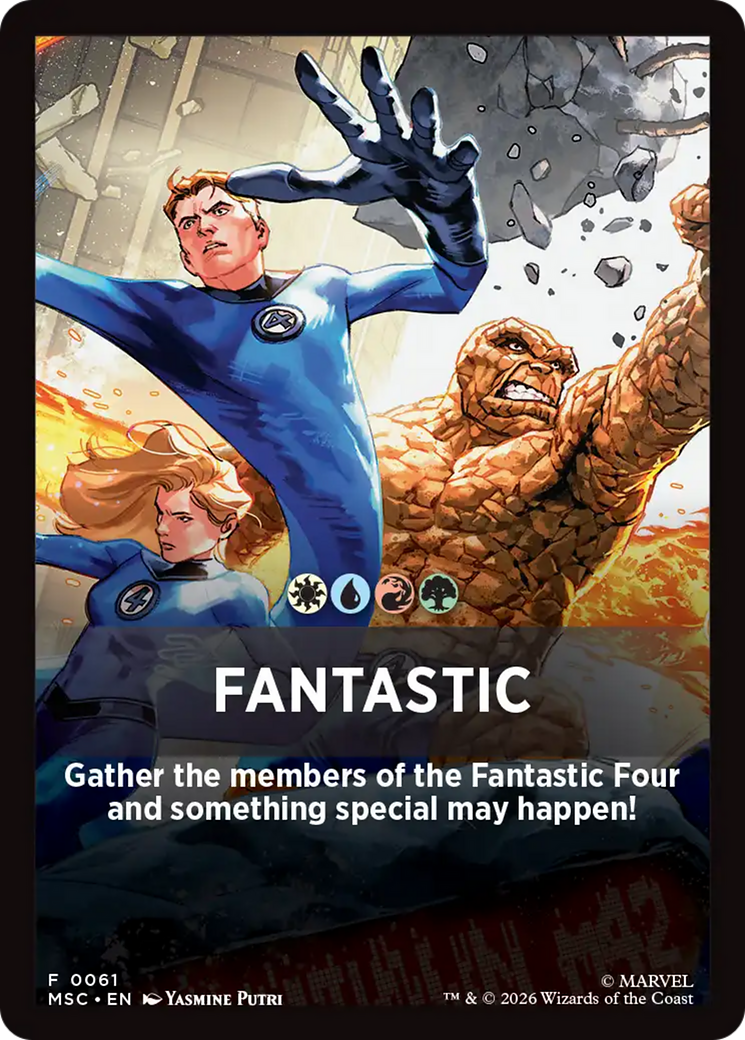 Fantastic Theme Card [Marvel Super Heroes Commander] | Devastation Store