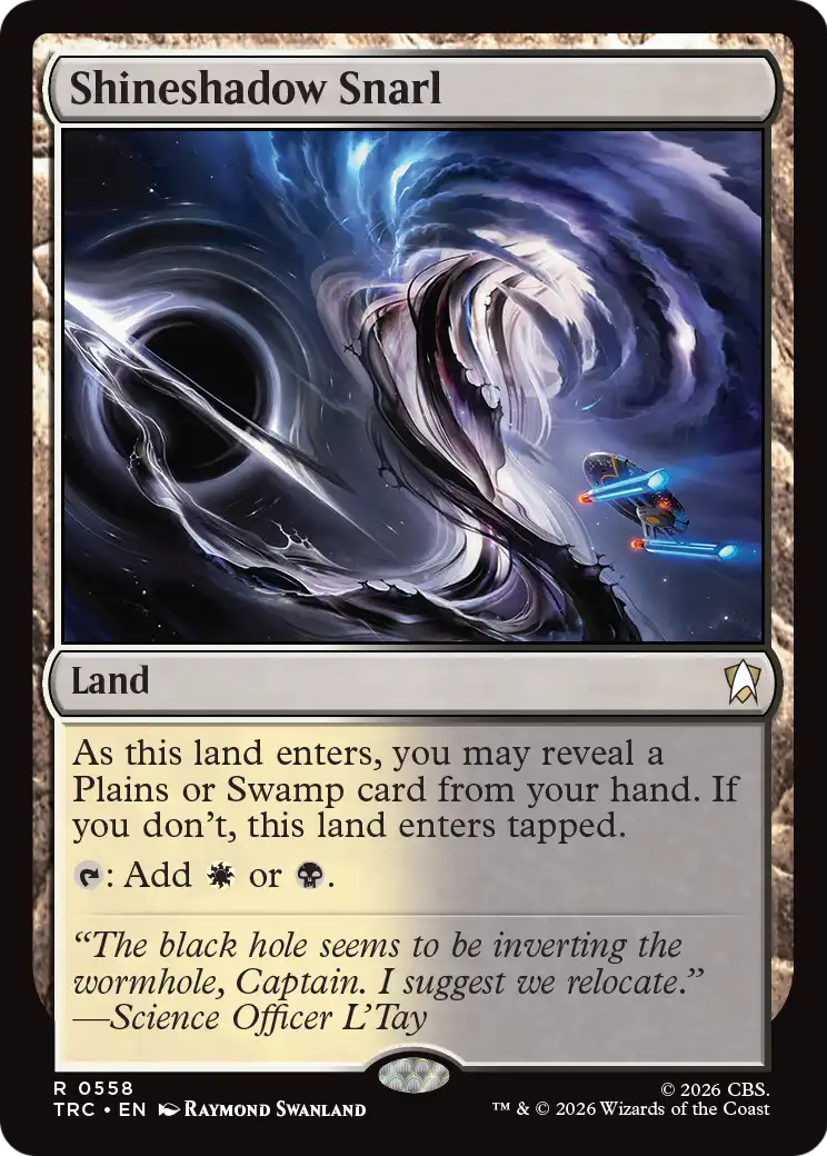 Shineshadow Snarl (Surge Foil) [Star Trek Commander] | Devastation Store