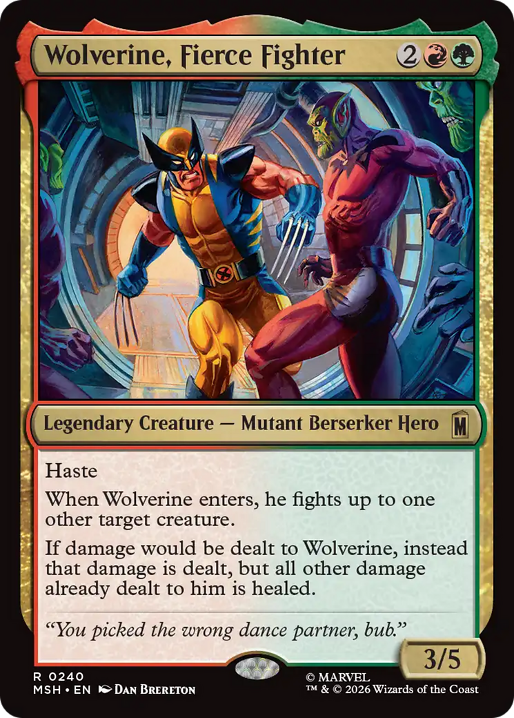 Wolverine, Fierce Fighter [Marvel Super Heroes] | Devastation Store