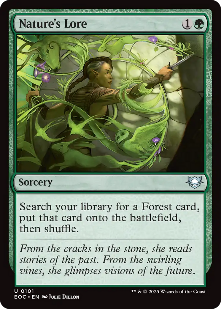 Nature's Lore [Edge of Eternities Commander] | Devastation Store