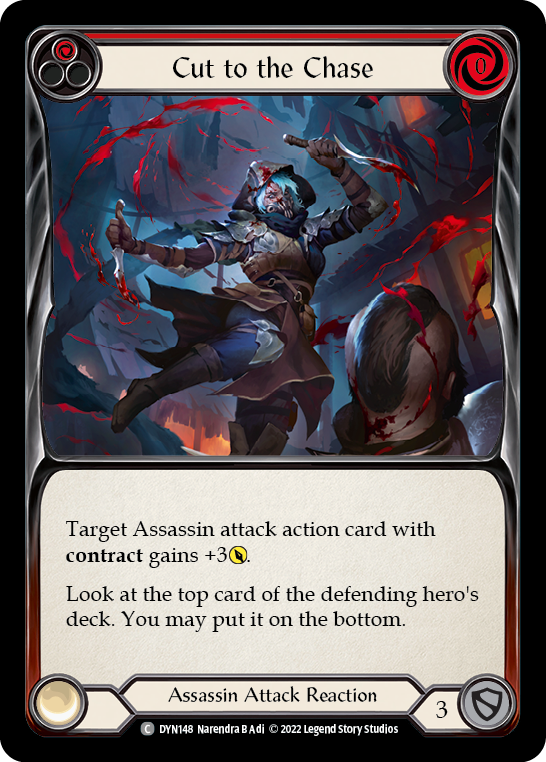 Cut to the Chase (Red) [DYN148] (Dynasty) | Devastation Store